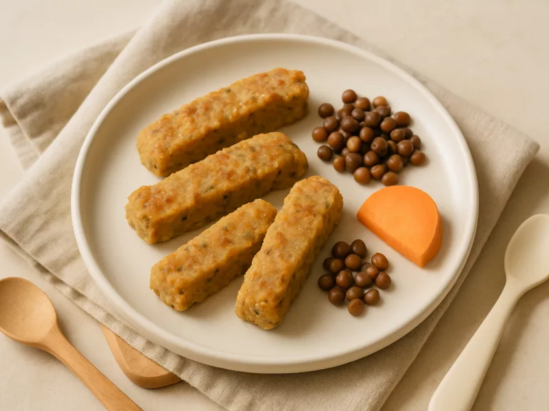 Kom zachte linzenburger voor baby, geschikt vanaf 9 maanden
