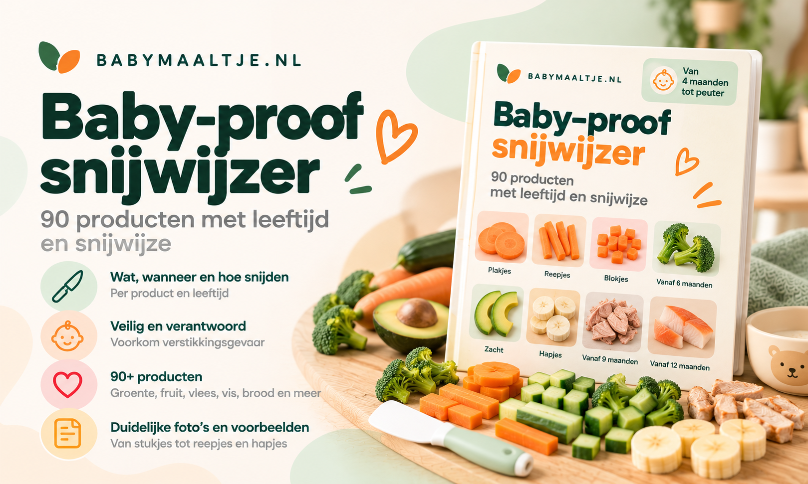 Omslag van Baby-proof snijwijzer